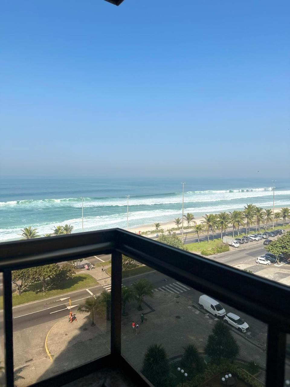 Lindo Apto No Melhor Lugar Da Barra Da Tijuca! Com Uma Vista De Tirar O Folego, Frente Para O Mar! Totalmente Equipado E Decorado Ao Lado Dos Melhores Hoteis E Quiosques Da Barra! Portaria 24H, Piscina, Sauna, Jacuzzi, Academia, Garagem, Wi-Fi, Lavan Rio de Janeiro Exterior foto
